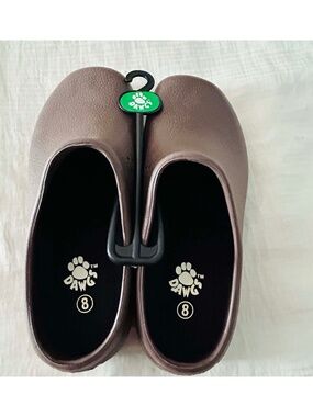 DAWGS, ULTRASOFT WORKING STYLE, MEDIUM BROWN, SIZE 8, NO HOLES OFTEN REFERRED